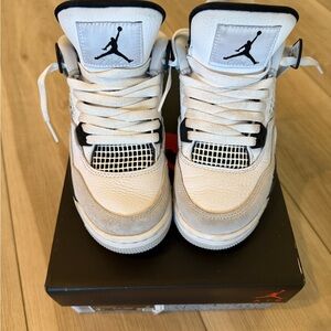 Air Jordan Retro Sneakers - White and Black